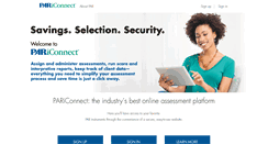 Desktop Screenshot of pariconnect.com