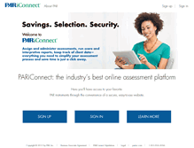 Tablet Screenshot of pariconnect.com